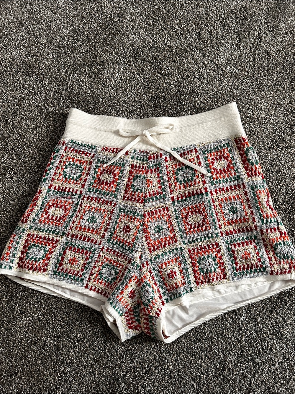 Authentic Cecilia Prado Knit Shorts – XS (Made in Brazil)